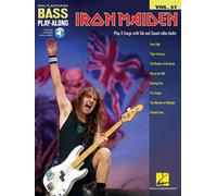 Iron Maiden: Bass Play-Along Volume 57 by Iron Maiden (English) Paperback Book