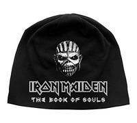 Iron Maiden Beanie Hat Cap The Book Of Souls Official jersey print One Size