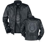 Iron Maiden Book Of Souls Skull Leather Jacket black 4XL