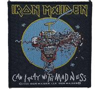 Iron Maiden Patch – Can I Play with Madness – 10 x 10 cm – Multicolour – One size