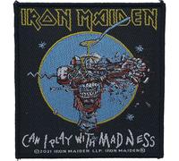 Iron Maiden Patch – Can I Play with Madness – 10 x 10 cm – Multicolour – One size