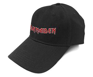 Iron Maiden - Cappello (Unisex-U) Logo (Nero)