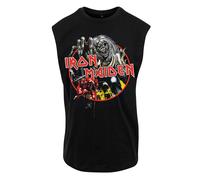 Iron Maiden Circular Vintage Print Tanktop black XL