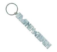 Iron Maiden Keyring Classic Silver Band Logo Keychain