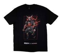 Iron Maiden Dead By Daylight Oni Eddie T-Shirt in Black | Size: 2XL Iron Maiden Black 2XL