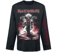 Iron Maiden Eddie Bike Long-sleeved Top black L