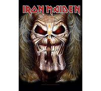 Iron Maiden Eddie Candle Finger Large Textile Flag 1100mm x 750mm (hr)
