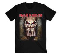 Iron Maiden Eddie Candle Finger T-Shirt in Black | Size: Small Iron Maiden Black S