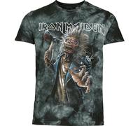 Iron Maiden Eddie Keyline T-Shirt blue grey 4XL
