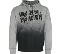 Iron Maiden Eddie Scream Hoodie grey S