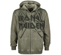 Iron Maiden EMP Signature Collection Hoodie Jacket olive S