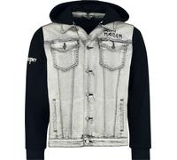 Iron Maiden EMP Signature Collection Jeans Jacket light grey black M