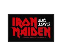 Iron Maiden Est. 1975 Patch multicolour Onesize
