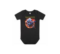 Iron Maiden - Fear Live Flame Babygrow - Bodysuit - black - 68/74 - 100% Organic Cotton,Jersey 68/74