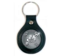 Iron Maiden Final Frontier Icon Leather Fob Keyring Keychain One Size