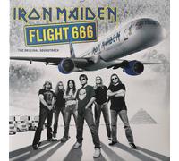 Iron Maiden Flight 666: The Original Soundtrack 2LP in Black Iron Maiden Black