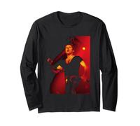 Iron Maiden Frontman Bruce Dickinson Live In Paris Long Sleeve T-Shirt