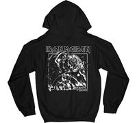 Iron Maiden Hoodie Number of The Beast One Colour Official Mens Black Pullover L