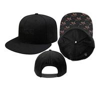 Iron Maiden - Iron Maiden - Logo & Trooper Men's Snapback Cap - Black