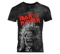 Iron Maiden Jumbo Scream Head T-Shirt black grey 4XL