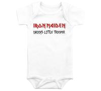 Iron Maiden Kids - Little Trooper Body white 10-18 Month