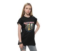 Iron Maiden Kids T Shirt Evolution Band Logo Official Black Ages 5-14 yrs XX-Large 12/13 Yrs