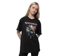 Iron Maiden Kids T Shirt Trooper Band Logo Official Black Ages 5-14 yrs S