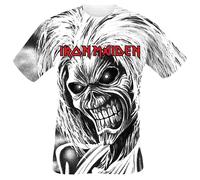 Iron Maiden Killers All-over T-Shirt white M