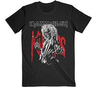 Iron Maiden Killers Eddie Distressed T-Shirt XXL Black
