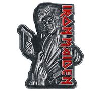 Iron Maiden Killers Pin grey-red