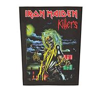 Iron Maiden Killers Unisex Back Patch Multicolour, 95% Cotton, 5% Polyester,