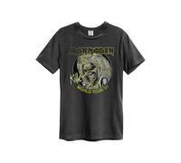 Iron Maiden - Killers World Charcoal - T-Shirt - grey - L - 100% Cotton,Jersey L