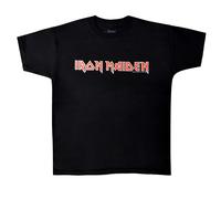 Iron Maiden Logo T-Shirt in Black | Size: 3-4 Years Iron Maiden Black 3-4 Years
