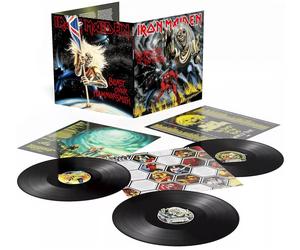 IRON MAIDEN LP x 3 The Number of the Beast + Beast Over Hammersmith LIVE SEALE