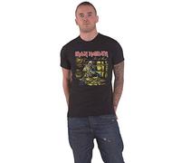 (S, Black) Iron Maiden Piece of Mind Album Cover T Shirt