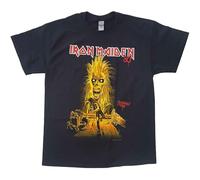 Iron Maiden Men's Debut Album 40th Anniversary T-shirt Black