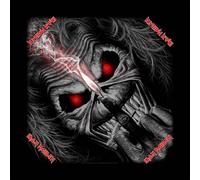Iron Maiden Men's Eddie Candle Finger Bandana in Black Iron Maiden Black