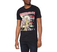 Iron Maiden Men's Killers Cover Short Sleeve T-Shirt, Black, XX-Large