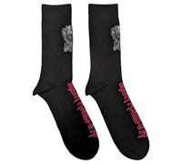 Iron Maiden Men's Killers Eddie Ankle Socks in Black | Size: 4-7 Iron Maiden Black 4-7