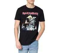 Iron Maiden Men's New York Short Sleeve T-Shirt, Black, Large