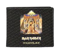 Iron Maiden Men's Powerslave Wallet in Black Iron Maiden Black One Size