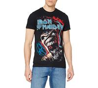 Iron Maiden Men's Wildest Dream Vortex T-Shirt, Black, Small