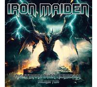 IRON MAIDEN - NIGHTMARE OVER NIJMEGEN VOL.2 RED W/ WHITE SPLATTER VINY - B72z