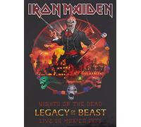 IRON MAIDEN CD x 2 BOOK PK Night of Dead - Legacy Of The Beast LIVE MEXICO Dlx