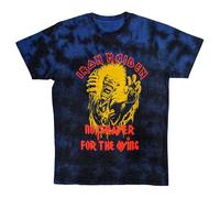 Iron Maiden No Prayer For The Dying T-Shirt in Navy | Size: XL Iron Maiden Navy XL