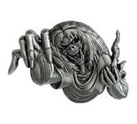 Iron Maiden Pin Badge - Number of the Beast Eddie - Rock Off Officially Licensed - One Size