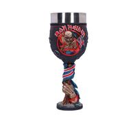 Nemesis Now Officially Licensed Iron Maiden The Trooper Goblet 19.5cm, Red