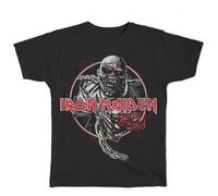 Iron Maiden Piece of Mind Circle T Shirt M Black