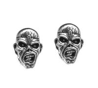 IRON MAIDEN PIECE OF MIND EDDIE STUD EARRINGS