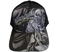 Iron Maiden Piece of Mind Greyscale Baseball Cap One Size Black